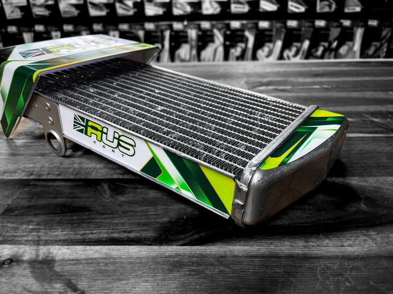 Custom Rotax Evo Max Radiator stickers – Five Lights Graphics
