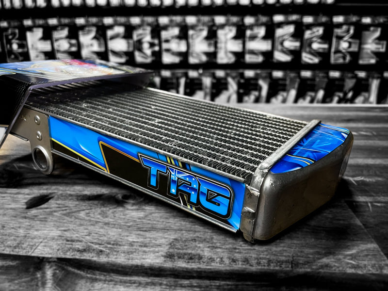 Custom Rotax Evo Max Radiator stickers – Five Lights Graphics