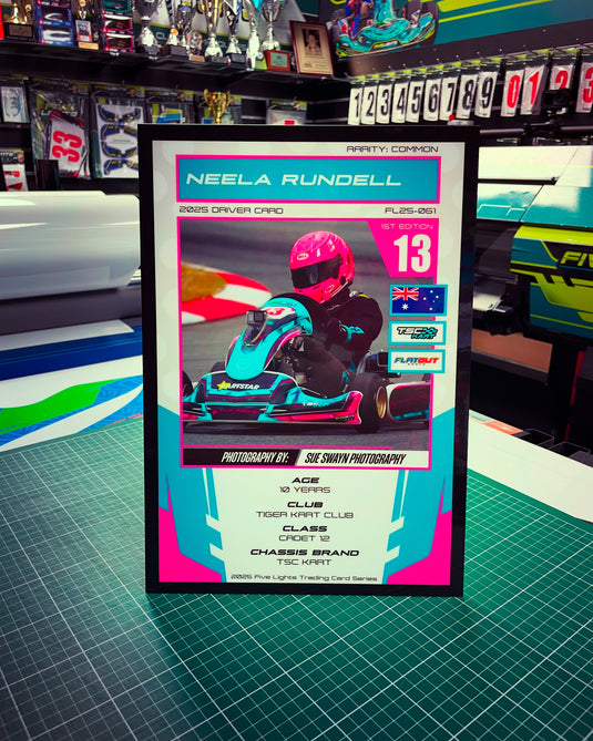 FIVE LIGHTS MEGA TRADING CARD
