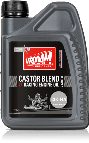 VROOAM Castor Blend 2T Racing Engine Oil – 1L