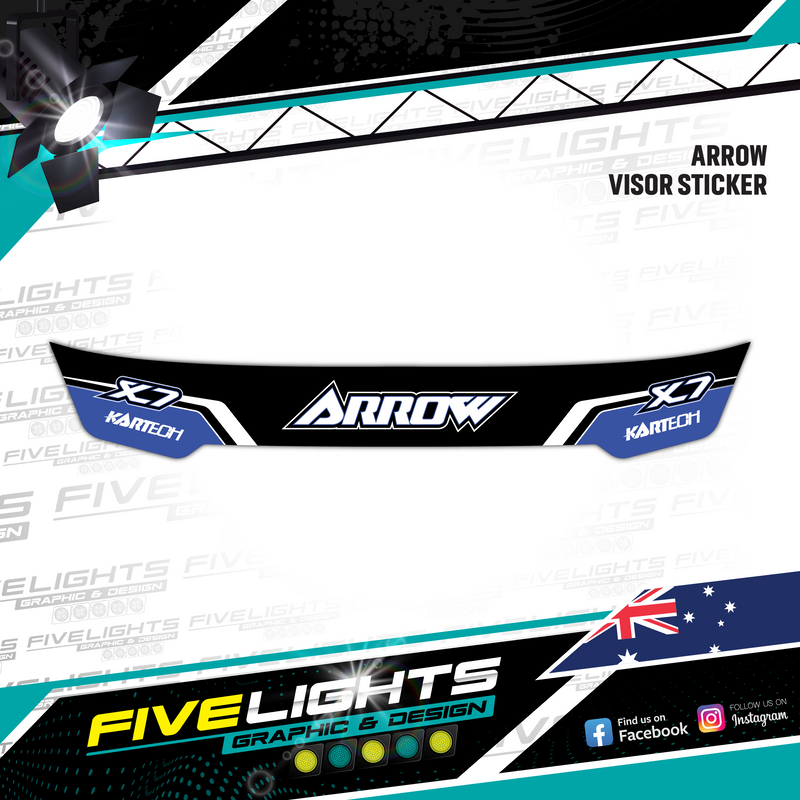 Load image into Gallery viewer, CUSTOM VISOR STICKERS
