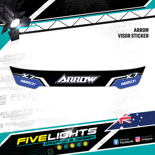 CUSTOM VISOR STICKERS
