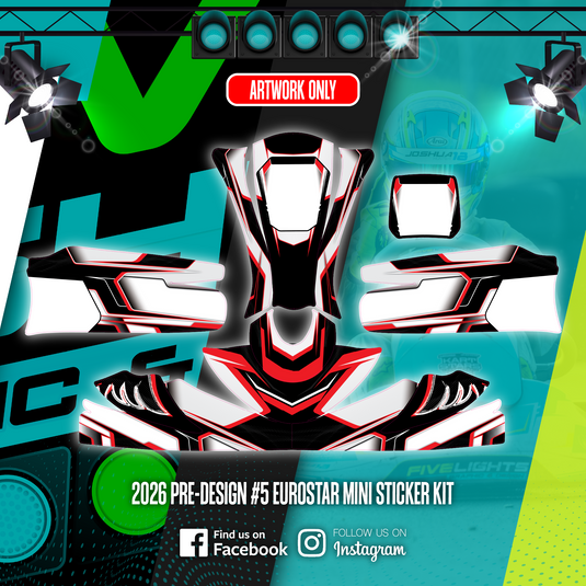 2026 PRE-DESIGN 5 EUROSTAR MINI STICKER KIT (ARTWORK ONLY)