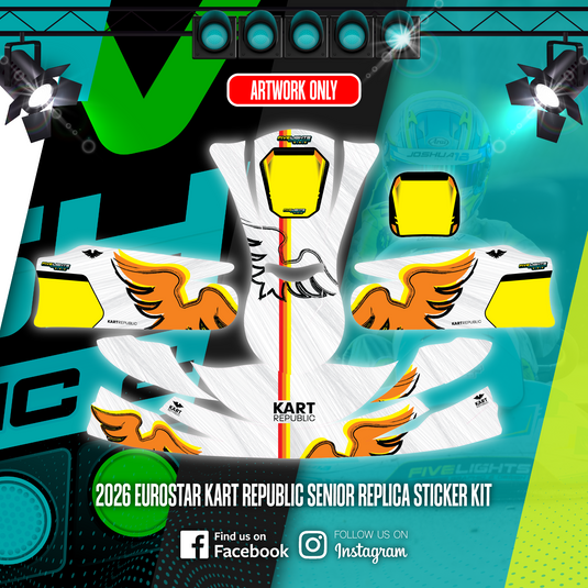 2026 EUROSTAR KART REPUBLIC SENIOR (ARTWORK ONLY)