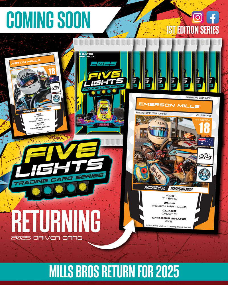 Load image into Gallery viewer, 2025 OFFICIAL FIVE LIGHTS TRADING CARD SERIES
