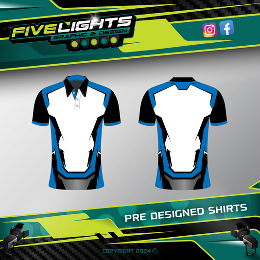 PRE DESIGNED SHIRTS - DESIGN 2 (MOQ x10)