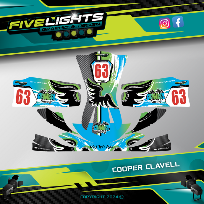 KART REPUBLIC - COOPER CLAVELL (CHROME REPRINT)