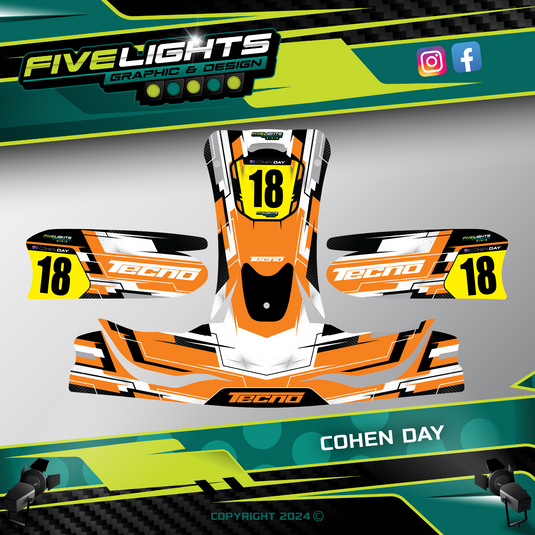 Custom Kart Sticker Kits