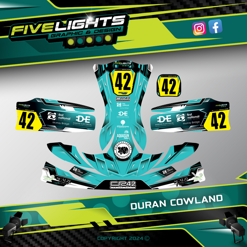 Load image into Gallery viewer, Custom Kart Sticker Kits
