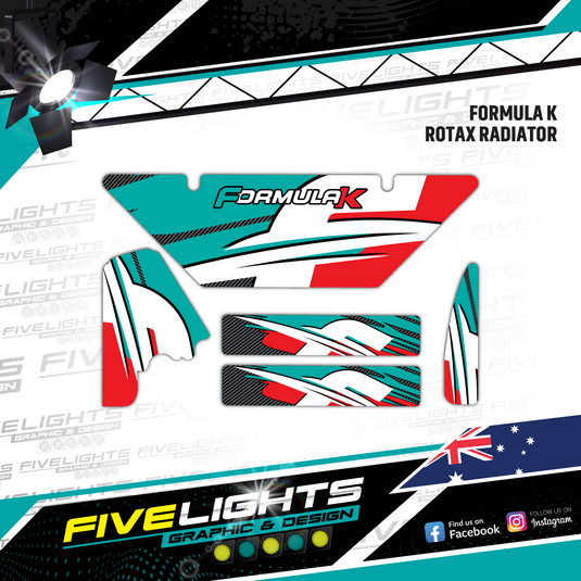 FORMULA K ROTAX SENIOR MAX RADIATOR SET