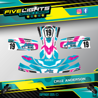 Custom Kart Sticker Kits