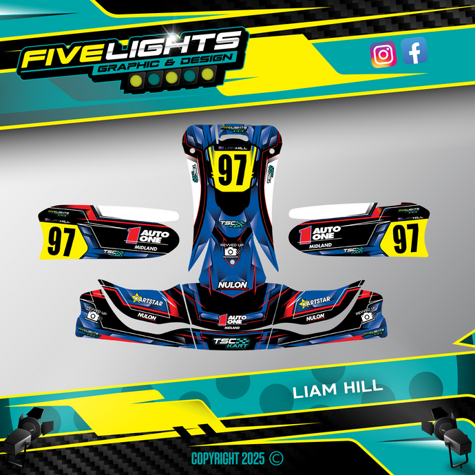 TSC KART - LIAM HILL (REPRINT)