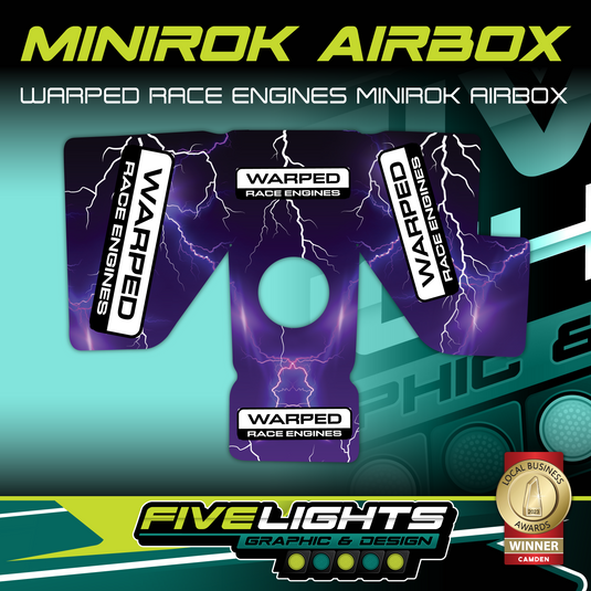 WARPED RACE ENGINES - REPLACEMENT MINIROK AIRBOX