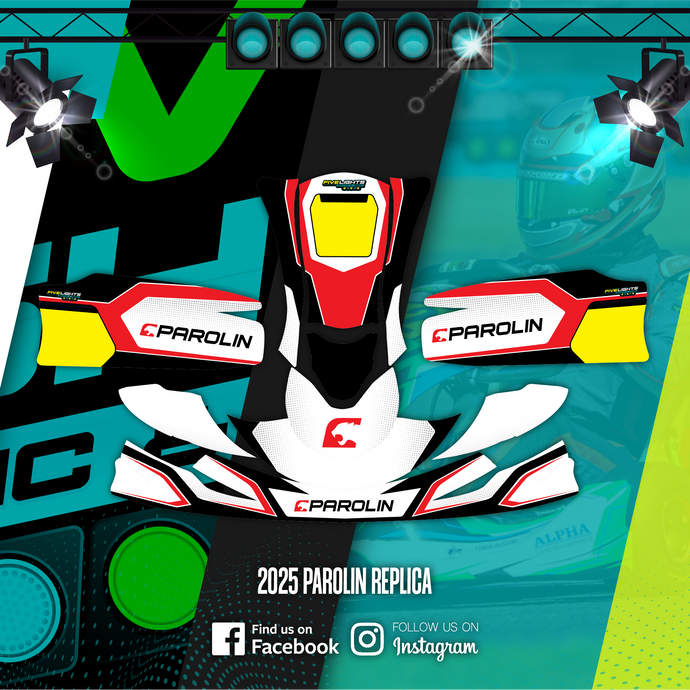 2025 PAROLIN REPLICA STICKER KIT