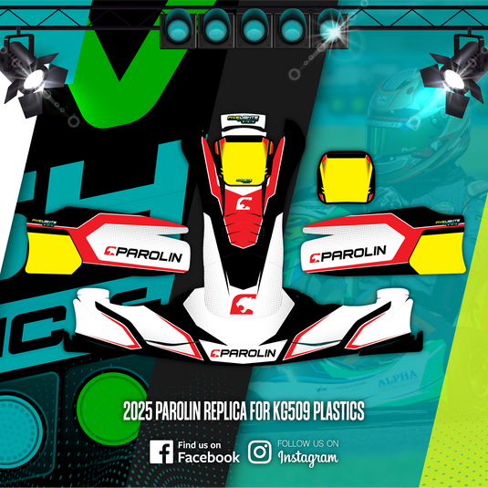 2025 PAROLIN REPLICA STICKER KIT