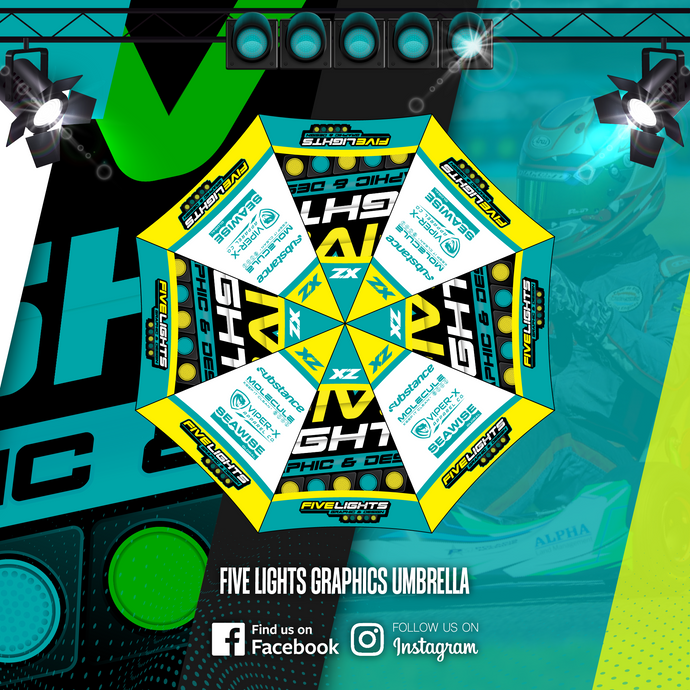 OFFICIAL FIVE LIGHTS EVENT UMBRELLA