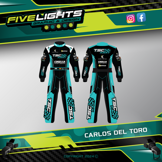 Custom X'ZUIT CIK level 2 Approved Karting Suits