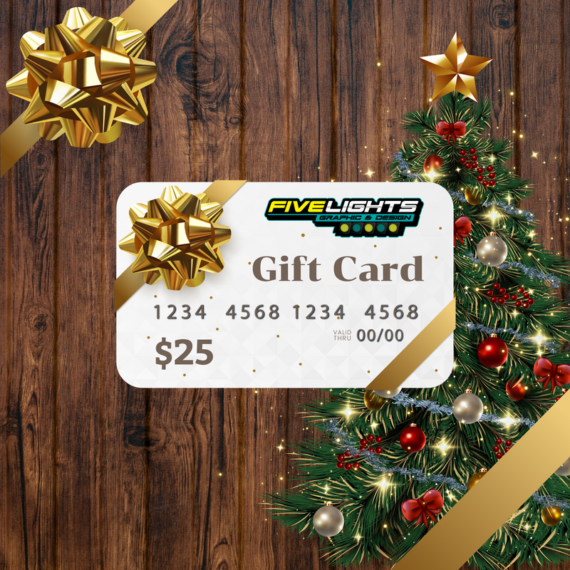 Load image into Gallery viewer, FIVE LIGHTS GIFT CARDS
