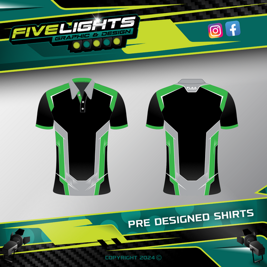 PRE DESIGNED SHIRTS - DESIGN 12 (MOQ x10)