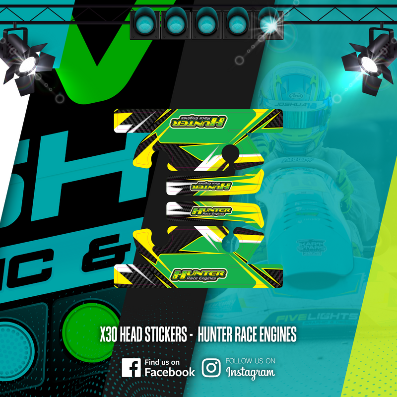 Load image into Gallery viewer, CUSTOM X30 ENGINE HEAD STICKER

