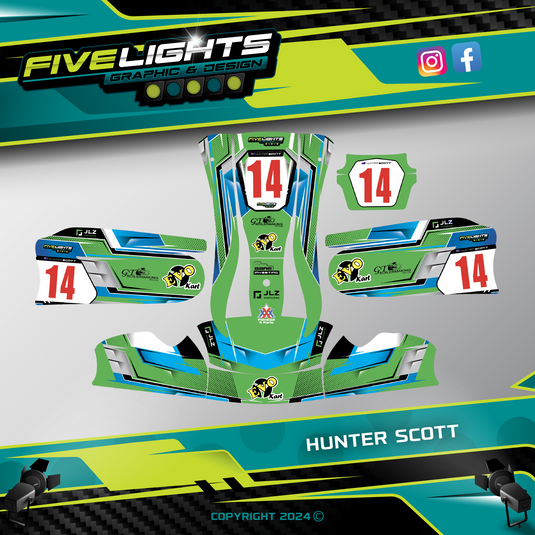 EVO KART - HUNTER SCOTT (REPRINT)