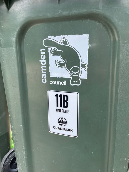 Custom Waste Management Stickers