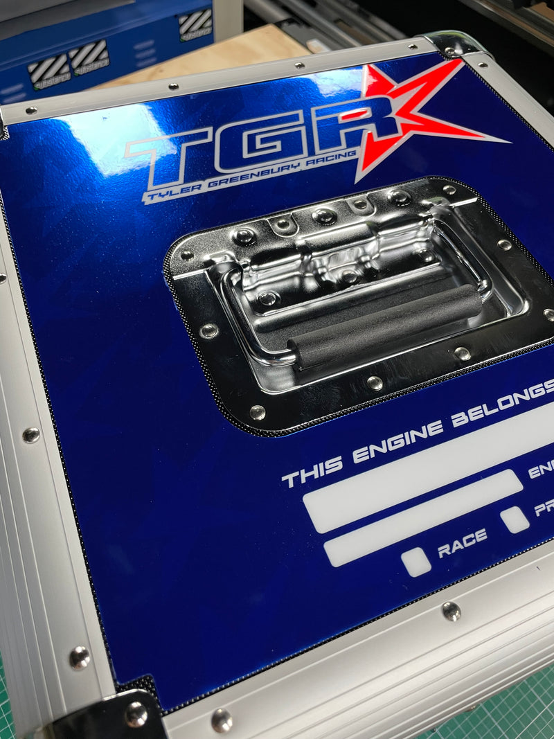 Load image into Gallery viewer, Custom KARTECH Engine Box Sticker Set (2025)
