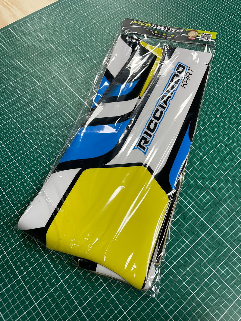 Load image into Gallery viewer, EOFY 2025 - RICCIARDO KART SIDE POD STICKER SET
