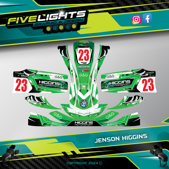 KART REPUBLIC - JENSON HIGGINS (REPRINT)