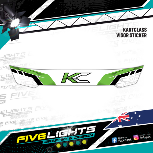 CUSTOM VISOR STICKERS