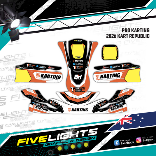 Custom Kart Sticker Kits