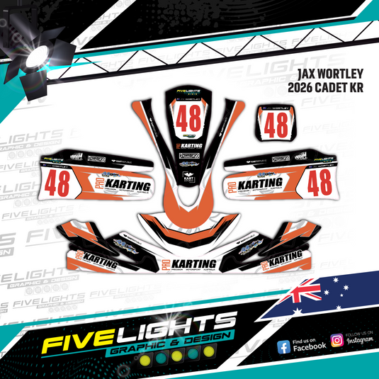 Custom Kart Sticker Kits