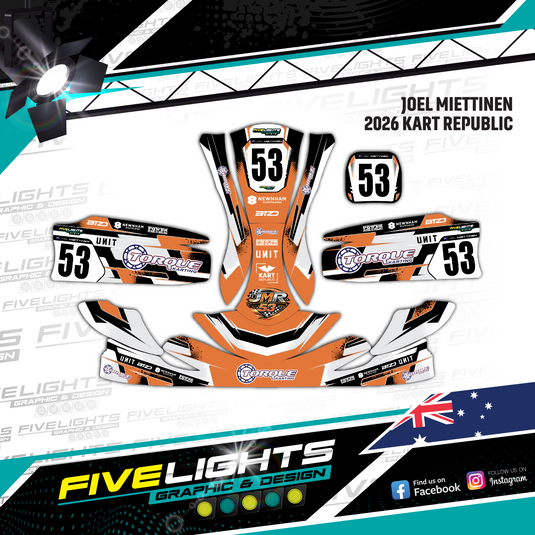 Custom Kart Sticker Kits