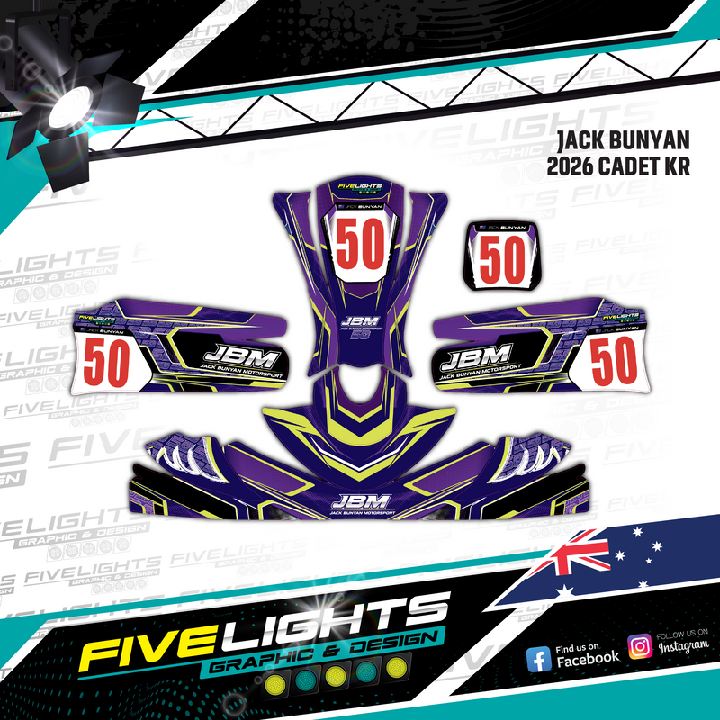 Load image into Gallery viewer, Custom Kart Sticker Kits
