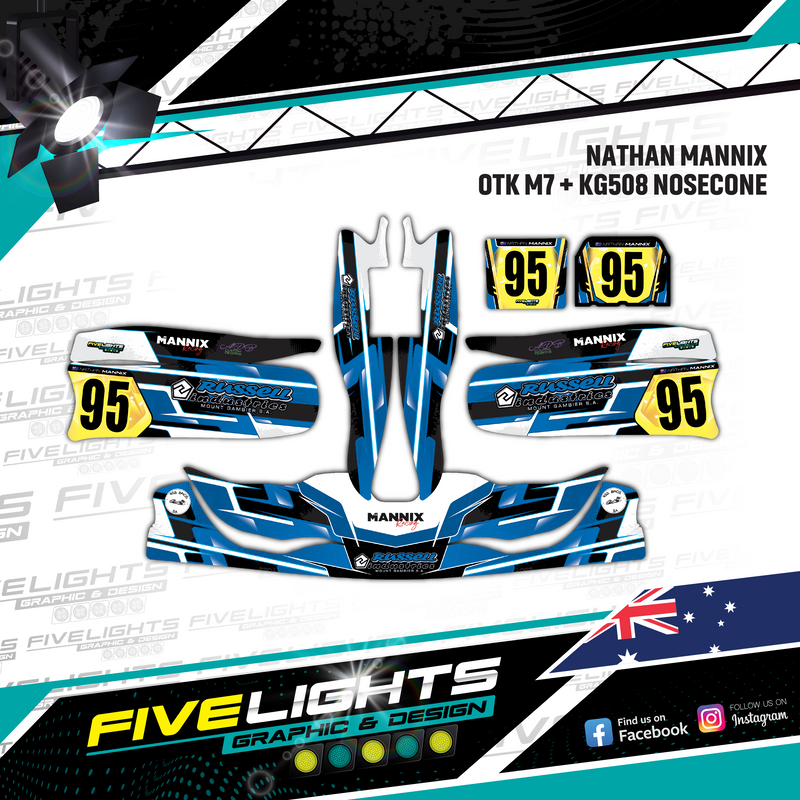 Load image into Gallery viewer, Custom Kart Sticker Kits
