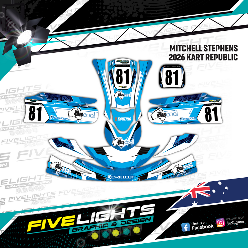 Load image into Gallery viewer, Custom Kart Sticker Kits
