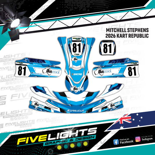 Custom Kart Sticker Kits
