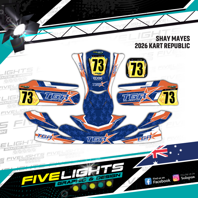 Load image into Gallery viewer, Custom Kart Sticker Kits
