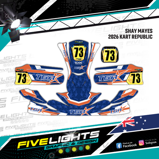 Custom Kart Sticker Kits