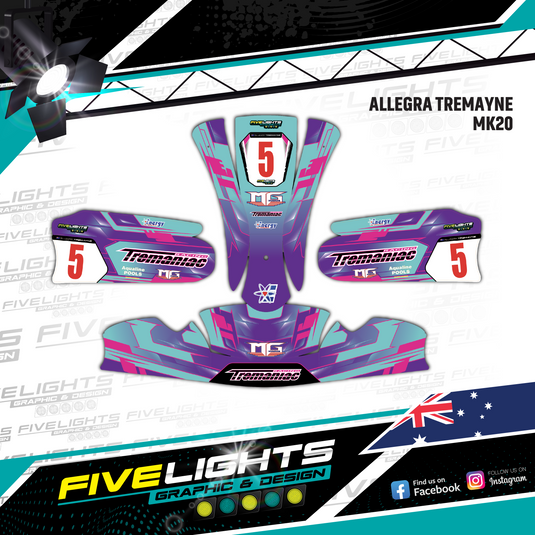 Custom Kart Sticker Kits