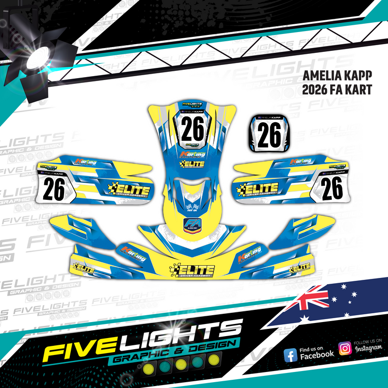 Load image into Gallery viewer, Custom Kart Sticker Kits

