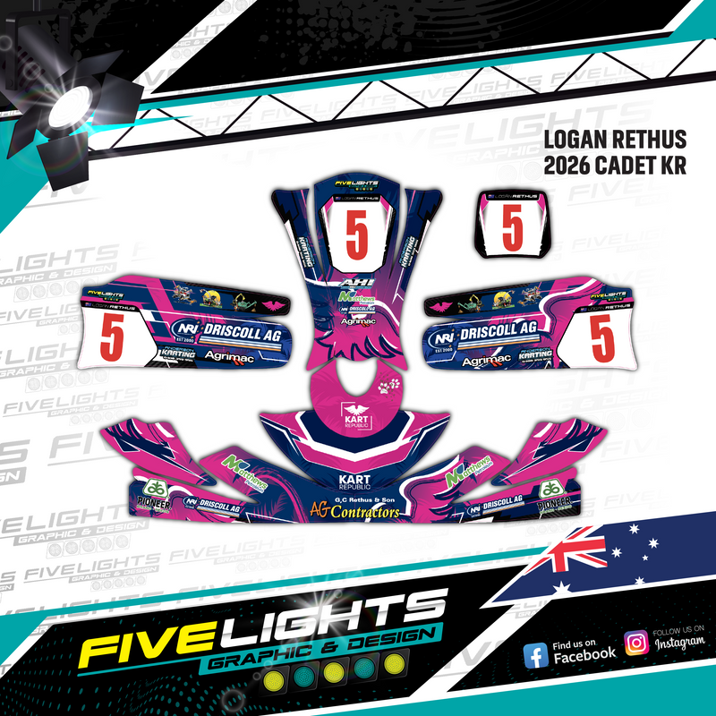 Load image into Gallery viewer, Custom Kart Sticker Kits
