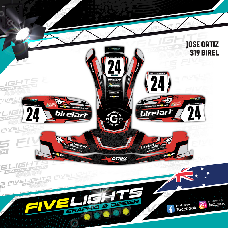 Load image into Gallery viewer, Custom Kart Sticker Kits
