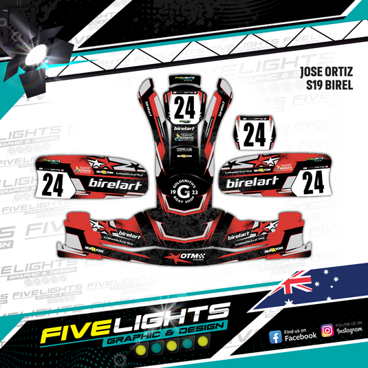 Custom Kart Sticker Kits