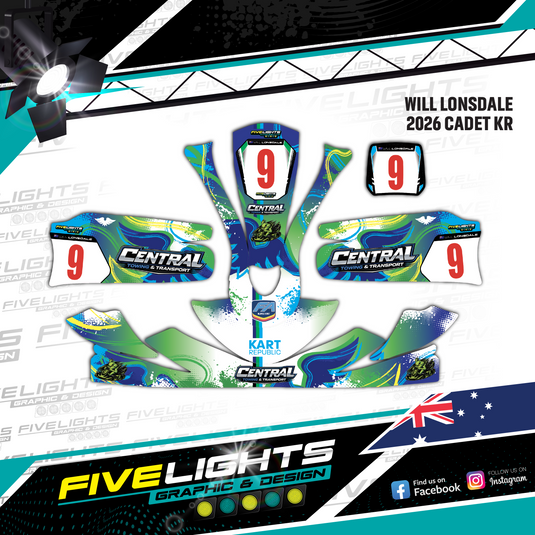 Custom Kart Sticker Kits