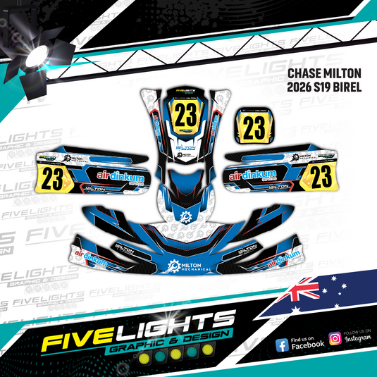Custom Kart Sticker Kits