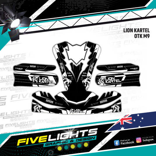 Custom Kart Sticker Kits