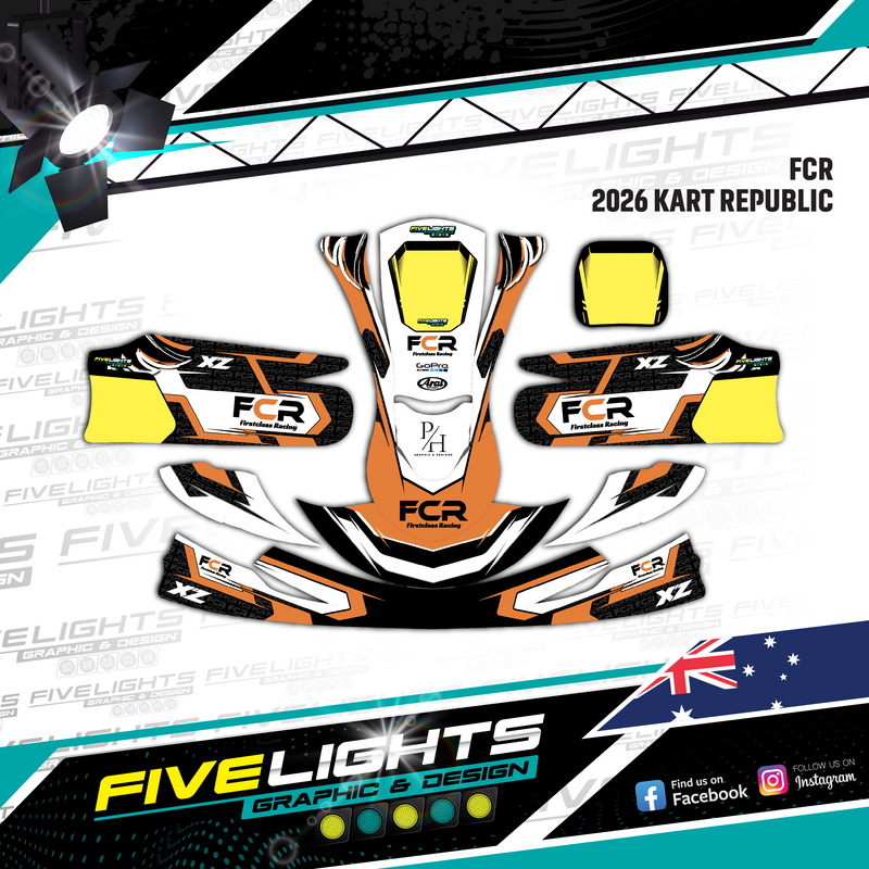 Load image into Gallery viewer, Custom Kart Sticker Kits
