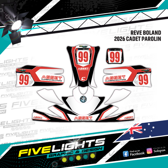 Custom Kart Sticker Kits
