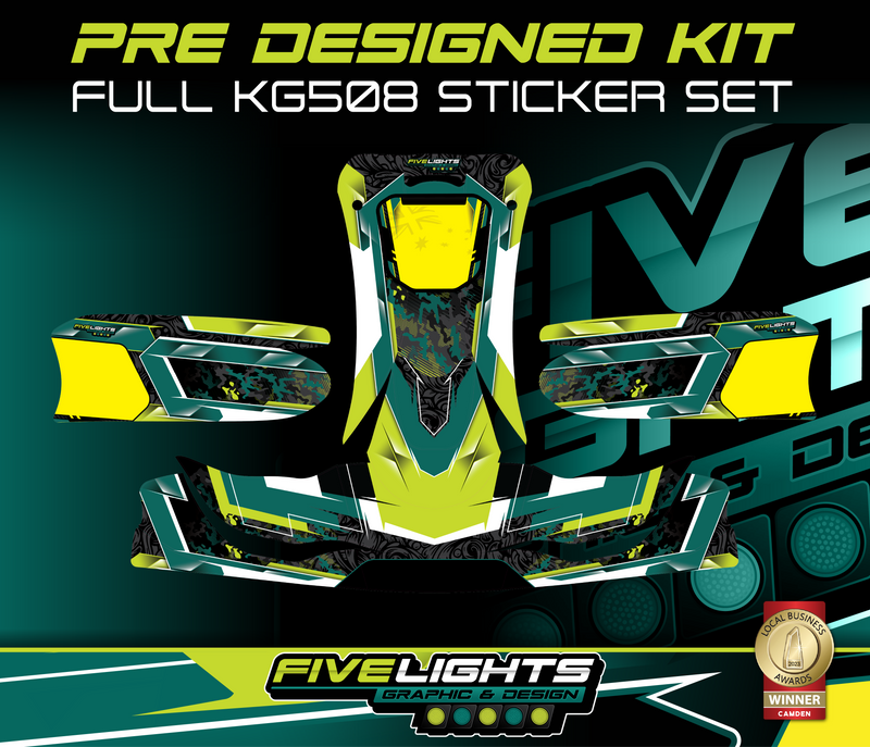 Load image into Gallery viewer, PRE DESIGNED STICKER KIT - KG508 HYPERCAMO
